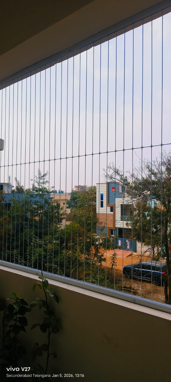 Full Balcony Invisible Safety Grill