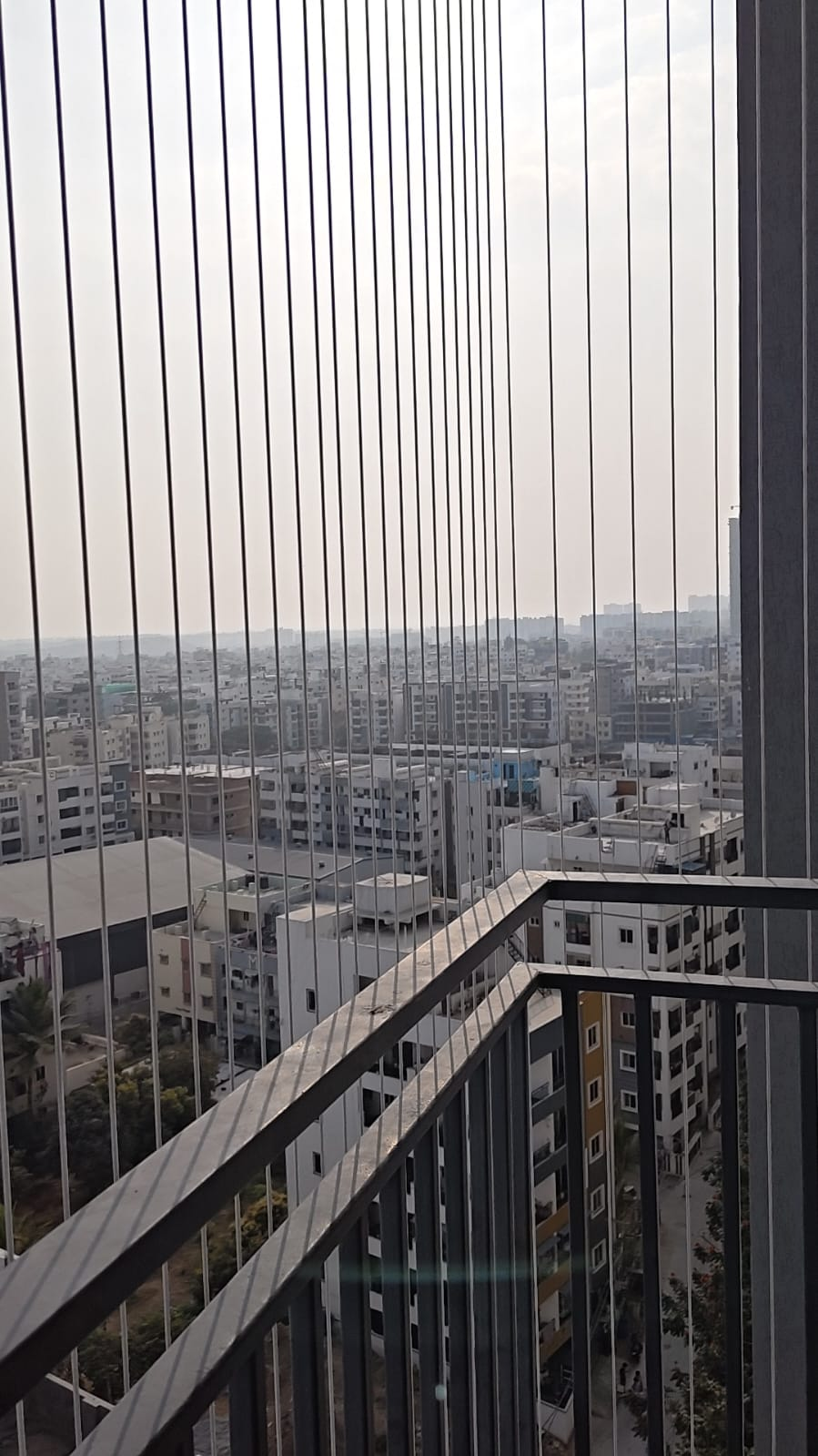 High-Rise Balcony Safety Grill Project