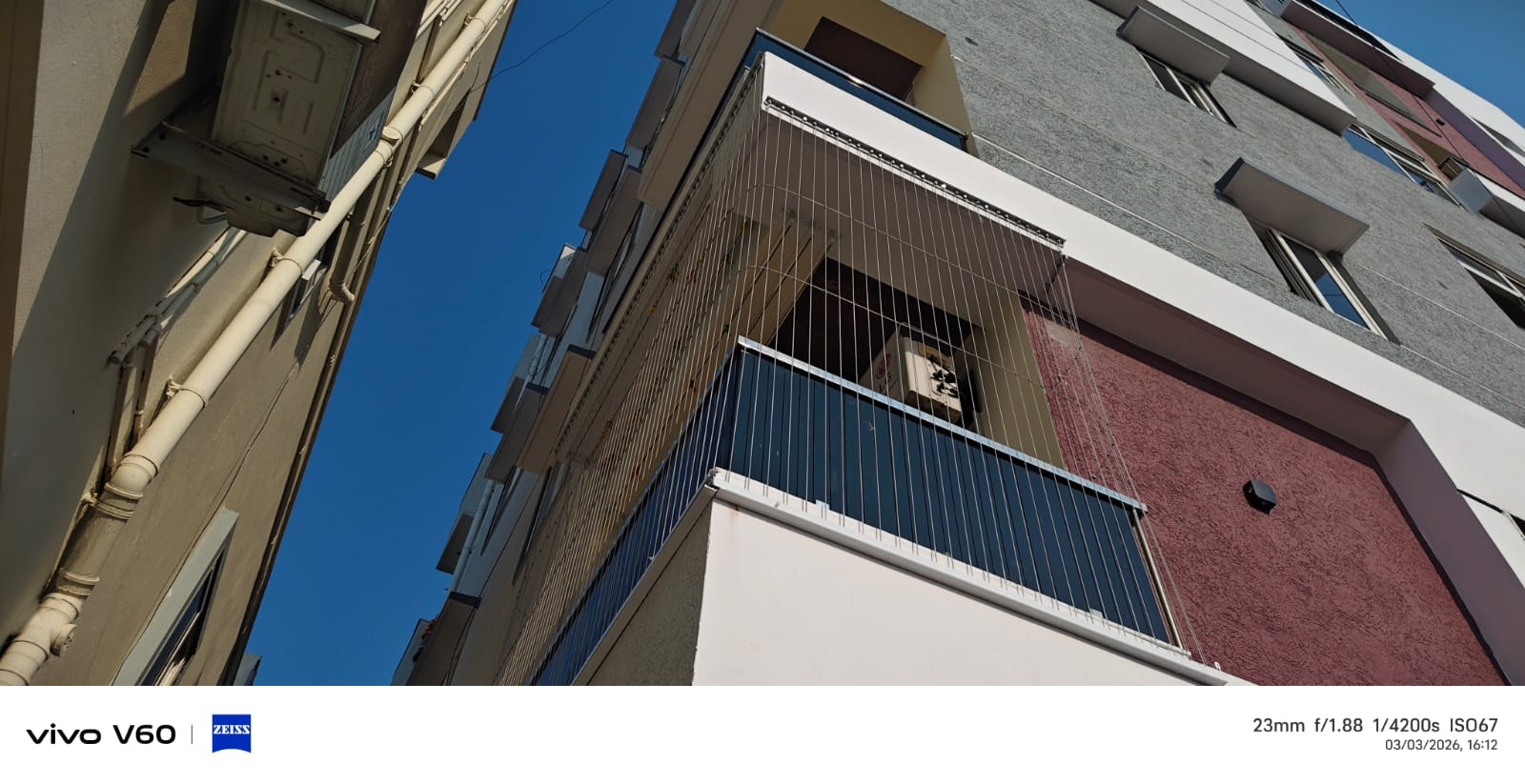 Residential Balcony Safety Grill Project